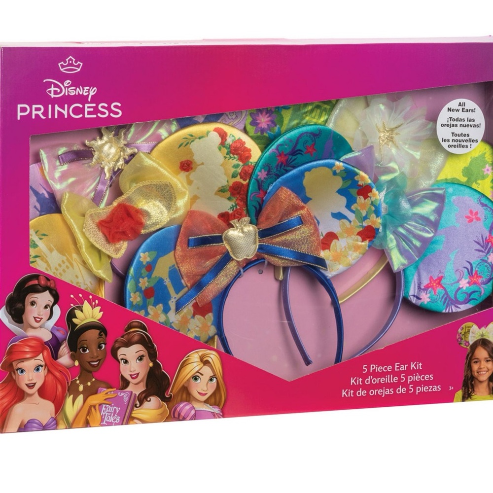 Disney Princess 5 sets of Headband Ears